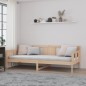 vidaXL Sofá cama de madera maciza de pino 90x200 cm vidaXL Sofá cama de madera maciza de pino 90x200 cm