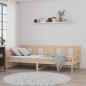 vidaXL Sofá cama de madera maciza de pino 90x200 cm vidaXL Sofá cama de madera maciza de pino 90x200 cm