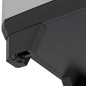 Keter Armario bajo de almacenaje Stilo gris y negro 90 cm Keter Armario bajo de almacenaje Stilo gris y negro 90 cm