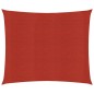 vidaXL Toldo de vela HDPE rojo 160 g/m² 3,6x3,6 m vidaXL Toldo de vela HDPE rojo 160 g/m² 3,6x3,6 m