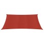 vidaXL Toldo de vela HDPE rojo 160 g/m² 3,6x3,6 m vidaXL Toldo de vela HDPE rojo 160 g/m² 3,6x3,6 m