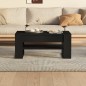 vidaXL Mesa de centro madera contrachapada negro 102x55x45 cm vidaXL Mesa de centro madera contrachapada negro 102x55x45 cm