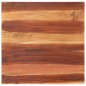 vidaXL Superficie de mesa madera maciza de sheesham 15-16 mm 70x70 cm vidaXL Superficie de mesa madera maciza de sheesham 15-16 mm 70x70 cm
