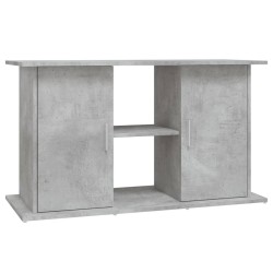 vidaXL Soporte de acuario madera ingeniería gris hormigón 101x41x58 cm