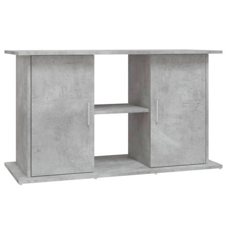 vidaXL Soporte de acuario madera ingeniería gris hormigón 101x41x58 cm
