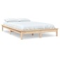 vidaXL Estructura de cama de madera maciza de pino 200x200 cm vidaXL Estructura de cama de madera maciza de pino 200x200 cm