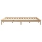 vidaXL Estructura de cama de madera maciza de pino 200x200 cm vidaXL Estructura de cama de madera maciza de pino 200x200 cm