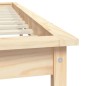vidaXL Estructura de cama de madera maciza de pino 200x200 cm vidaXL Estructura de cama de madera maciza de pino 200x200 cm