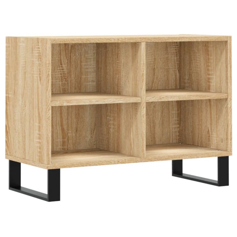 vidaXL Mueble de TV madera de ingeniería roble Sonoma 69,5x30x50 cm vidaXL Mueble de TV madera de ingeniería roble Sonoma 69,5x30x50 cm