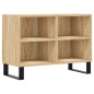 vidaXL Mueble de TV madera de ingeniería roble Sonoma 69,5x30x50 cm vidaXL Mueble de TV madera de ingeniería roble Sonoma 69,5x30x50 cm