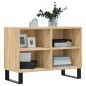 vidaXL Mueble de TV madera de ingeniería roble Sonoma 69,5x30x50 cm vidaXL Mueble de TV madera de ingeniería roble Sonoma 69,5x30x50 cm
