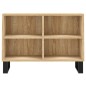 vidaXL Mueble de TV madera de ingeniería roble Sonoma 69,5x30x50 cm vidaXL Mueble de TV madera de ingeniería roble Sonoma 69,5x30x50 cm