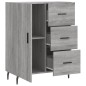 vidaXL Aparador de madera de ingeniería gris Sonoma 69,5x34x90 cm vidaXL Aparador de madera de ingeniería gris Sonoma 69,5x34x90 cm