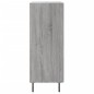 vidaXL Aparador de madera de ingeniería gris Sonoma 69,5x34x90 cm vidaXL Aparador de madera de ingeniería gris Sonoma 69,5x34x90 cm