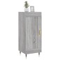 vidaXL Aparador madera de ingeniería gris Sonoma 34,5x34x90 cm vidaXL Aparador madera de ingeniería gris Sonoma 34,5x34x90 cm
