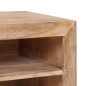 vidaXL Mueble para TV madera maciza acacia marrón claro 120x30x40 cm