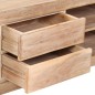 vidaXL Mueble para TV madera maciza acacia marrón claro 120x30x40 cm