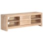 vidaXL Mueble para TV madera maciza acacia marrón claro 120x30x40 cm