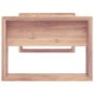 vidaXL Mesa de centro de madera maciza de teca 110x60x40 cm vidaXL Mesa de centro de madera maciza de teca 110x60x40 cm
