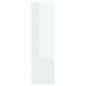 vidaXL Mueble TV 2 uds contrachapada blanco brillante 30,5x30x110 cm vidaXL Mueble TV 2 uds contrachapada blanco brillante 30,5x30x110 cm