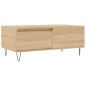 vidaXL Mesa de centro madera contrachapada roble Sonoma 90x50x36,5 cm vidaXL Mesa de centro madera contrachapada roble Sonoma 90x50x36,5 cm