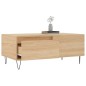 vidaXL Mesa de centro madera contrachapada roble Sonoma 90x50x36,5 cm vidaXL Mesa de centro madera contrachapada roble Sonoma 90x50x36,5 cm