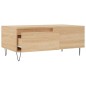 vidaXL Mesa de centro madera contrachapada roble Sonoma 90x50x36,5 cm vidaXL Mesa de centro madera contrachapada roble Sonoma 90x50x36,5 cm
