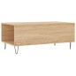 vidaXL Mesa de centro madera contrachapada roble Sonoma 90x50x36,5 cm vidaXL Mesa de centro madera contrachapada roble Sonoma 90x50x36,5 cm
