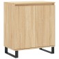 vidaXL Aparador de madera contrachapada roble Sonoma 60x35x70 cm vidaXL Aparador de madera contrachapada roble Sonoma 60x35x70 cm