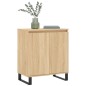 vidaXL Aparador de madera contrachapada roble Sonoma 60x35x70 cm vidaXL Aparador de madera contrachapada roble Sonoma 60x35x70 cm