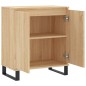 vidaXL Aparador de madera contrachapada roble Sonoma 60x35x70 cm vidaXL Aparador de madera contrachapada roble Sonoma 60x35x70 cm
