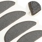 vidaXL Alfombras de peldaños de escalera 15 uds gris 56x17x3 cm vidaXL Alfombras de peldaños de escalera 15 uds gris 56x17x3 cm
