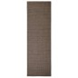 vidaXL Alfombra de sisal natural marrón 80x250 cm vidaXL Alfombra de sisal natural marrón 80x250 cm