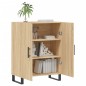 vidaXL Aparador de madera de ingeniería roble Sonoma 69,5x34x90 cm vidaXL Aparador de madera de ingeniería roble Sonoma 69,5x34x90 cm