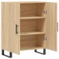 vidaXL Aparador de madera de ingeniería roble Sonoma 69,5x34x90 cm vidaXL Aparador de madera de ingeniería roble Sonoma 69,5x34x90 cm