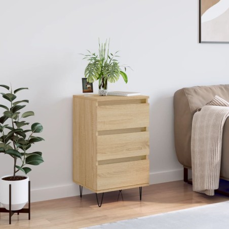 vidaXL Aparador madera de ingeniería roble Sonoma 40x35x70 cm