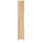 vidaXL Armario de baño madera contrachapada roble Sonoma 30x30x190 cm vidaXL Armario de baño madera contrachapada roble Sonoma 30x30x190 cm