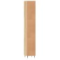 vidaXL Armario de baño madera contrachapada roble Sonoma 30x30x190 cm vidaXL Armario de baño madera contrachapada roble Sonoma 30x30x190 cm