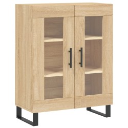 vidaXL Aparador de madera de ingeniería roble Sonoma 69,5x34x90 cm