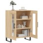 vidaXL Aparador de madera de ingeniería roble Sonoma 69,5x34x90 cm vidaXL Aparador de madera de ingeniería roble Sonoma 69,5x34x90 cm