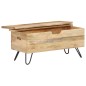 vidaXL Baúl madera maciza de mango 90x40x45 cm vidaXL Baúl madera maciza de mango 90x40x45 cm