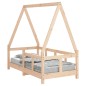 vidaXL Estructura de cama para niños madera maciza de pino 70x140 cm vidaXL Estructura de cama para niños madera maciza de pino 70x140 cm