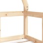 vidaXL Estructura de cama para niños madera maciza de pino 70x140 cm vidaXL Estructura de cama para niños madera maciza de pino 70x140 cm