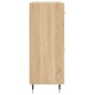 vidaXL Aparador de madera de ingeniería roble Sonoma 69,5x34x90 cm vidaXL Aparador de madera de ingeniería roble Sonoma 69,5x34x90 cm