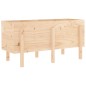 vidaXL Arriate elevado de jardín madera maciza de pino 121x50x57 cm vidaXL Arriate elevado de jardín madera maciza de pino 121x50x57 cm