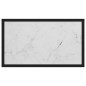 vidaXL Mesa consola vidrio templado blanco 60x35x75 cm vidaXL Mesa consola vidrio templado blanco 60x35x75 cm