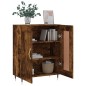 vidaXL Aparador de madera de ingeniería roble ahumado 69,5x34x90 cm vidaXL Aparador de madera de ingeniería roble ahumado 69,5x34x90 cm