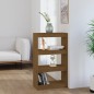 vidaXL Estantería/divisor de espacios pino marrón miel 60x30x103,5 cm vidaXL Estantería/divisor de espacios pino marrón miel 60x30x103,5 cm