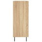 vidaXL Aparador de madera de ingeniería roble Sonoma 69,5x34x90 cm vidaXL Aparador de madera de ingeniería roble Sonoma 69,5x34x90 cm