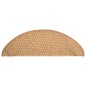 vidaXL Alfombrilla autoadhesiva escalera sisal 15uds naranja 65x21x4cm vidaXL Alfombrilla autoadhesiva escalera sisal 15uds naranja 65x21x4cm